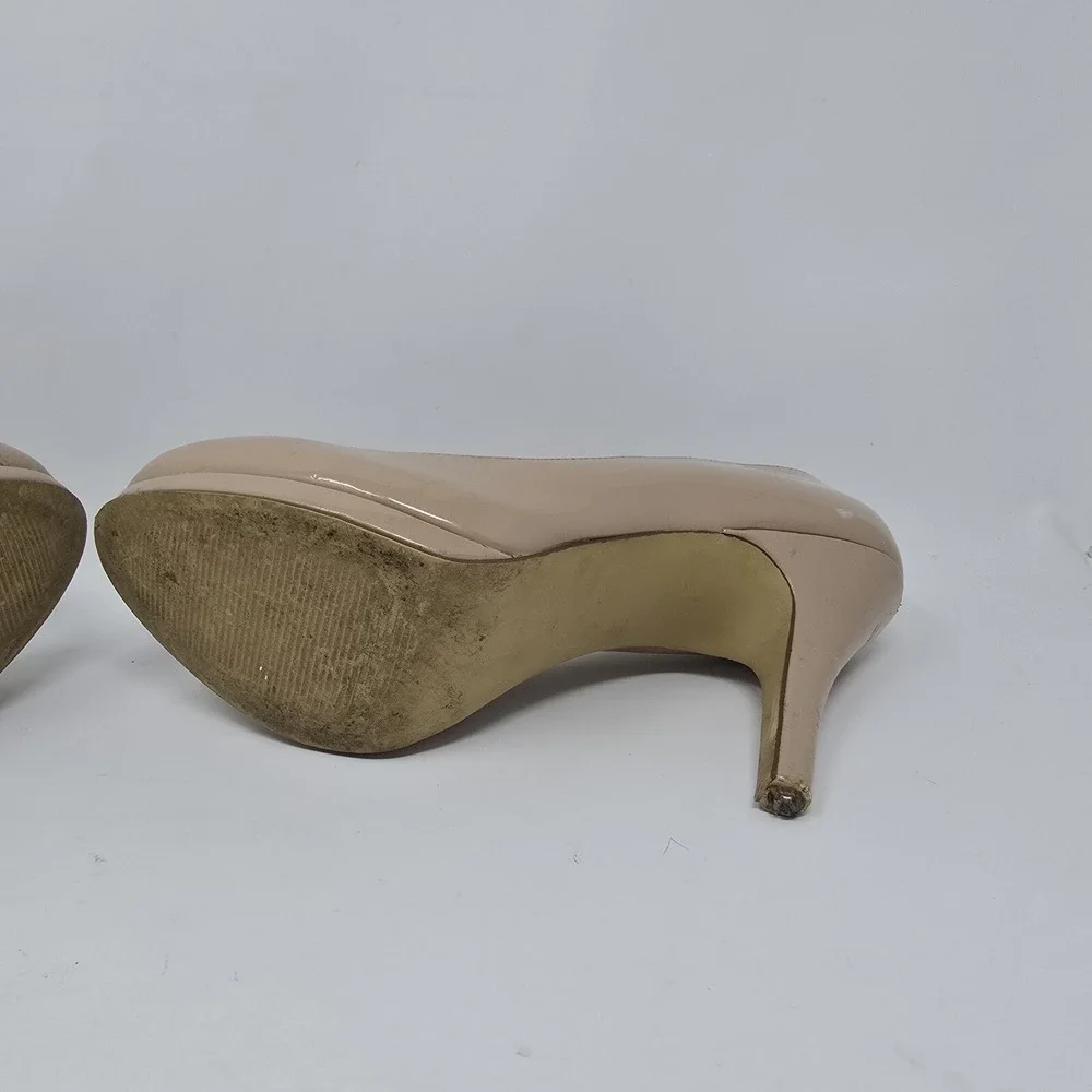 Steve Madden Elaya Taupe Platform Heels Women's Size‎ 9 Shoes